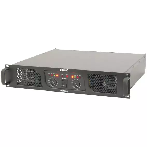 172241_LD1 CITRONIC PLX2800 2U POWER AMPLIFIER 2X 1400W - Image 1
