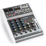 Vonyx - Vmm - K402 Music Mixer WTH DSP/BT/MP3/USB/REC