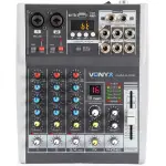 Vonyx - Vmm - K402 Music Mixer WTH DSP/BT/MP3/USB/REC - Image 2