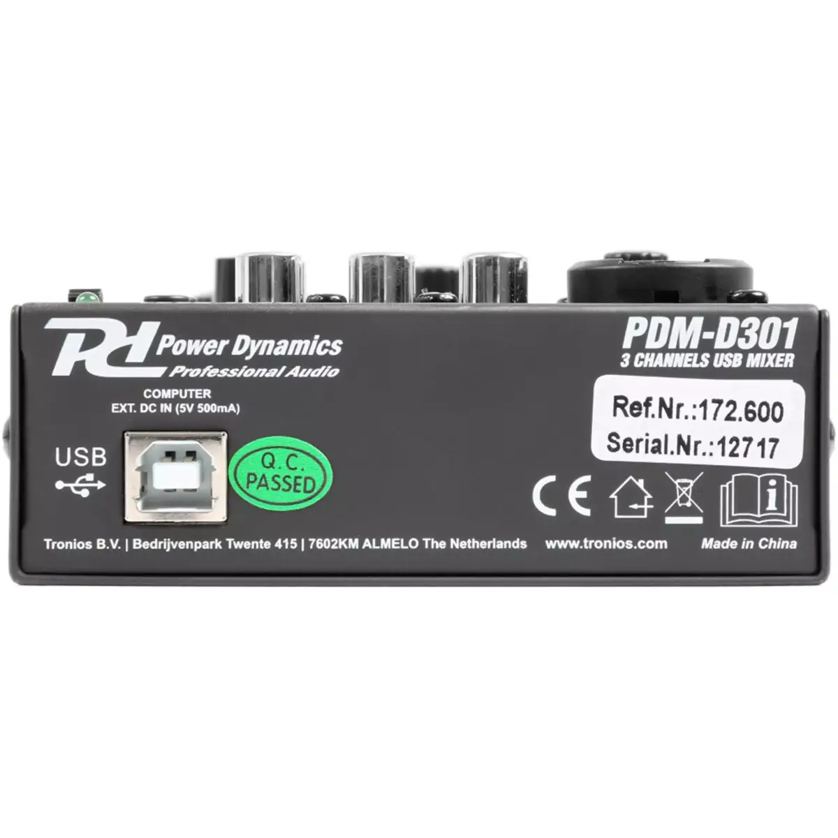 Power Dynamics - Pdm - D301 Usb Mixer - Image 4