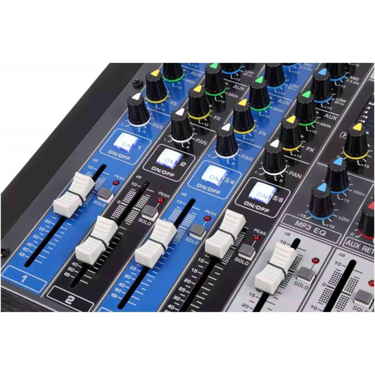Power Dynamics - Pdm - S1204 Stage Mixer With DSP/BT/USB/MP3 - Image 4