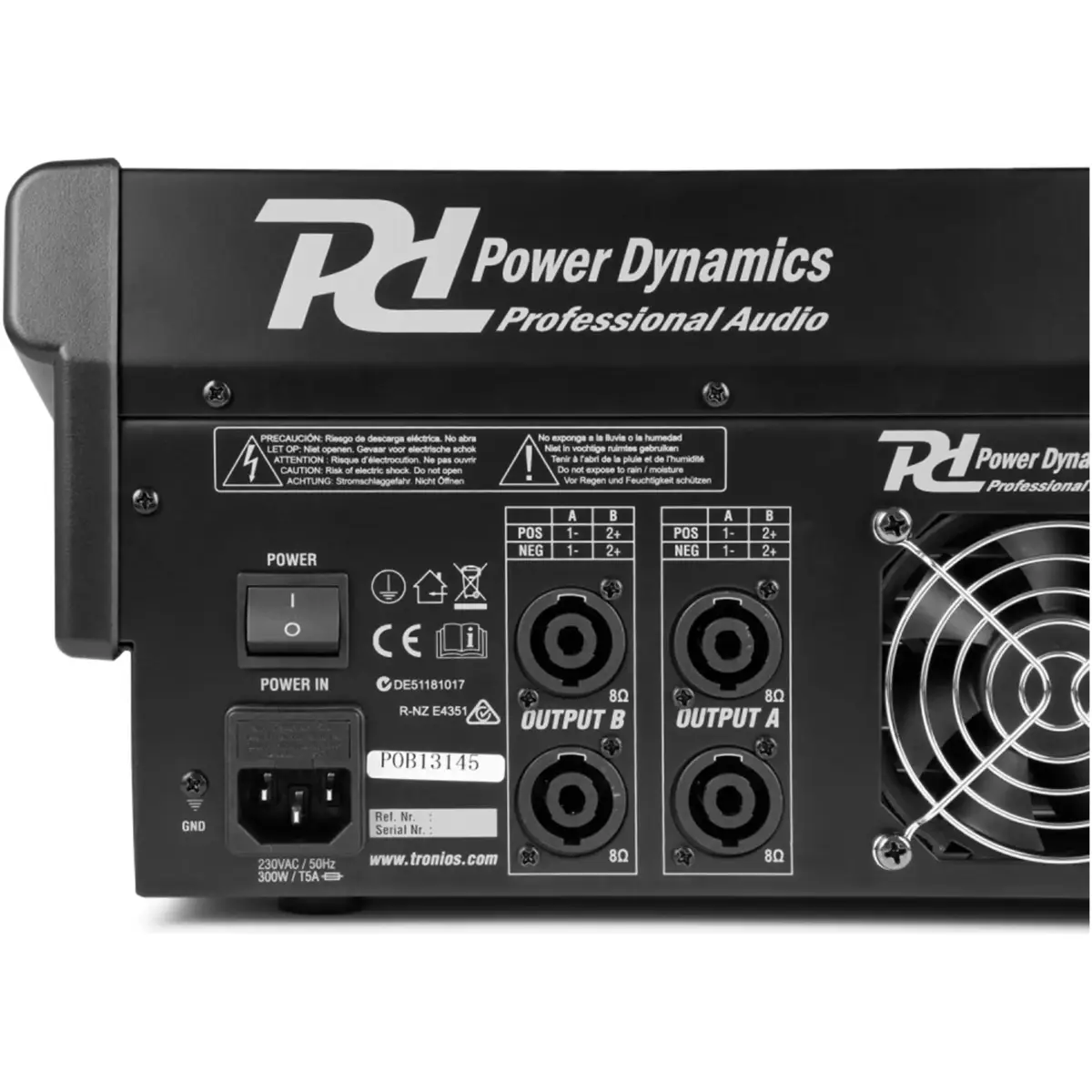 Power Dynamics - Pdm - S804A Powered Stage Mixer With DSP/BT/USB/MP3 - Image 5