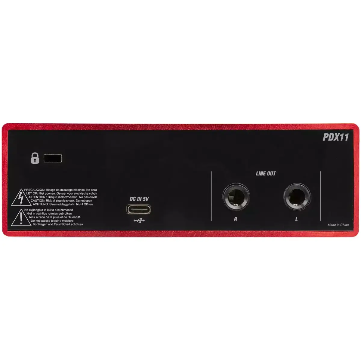 PDM PDX11 USB AUDIO INTERFACE SINGLE CHANNEL - Image 4