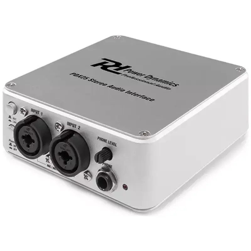 Power Dynamics - PDX25 Usb Audio Interface 2CH
