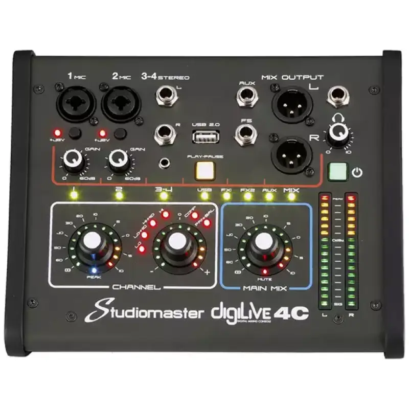 Studiomaster - DIGILIVE4C 4 Ch Digital Console