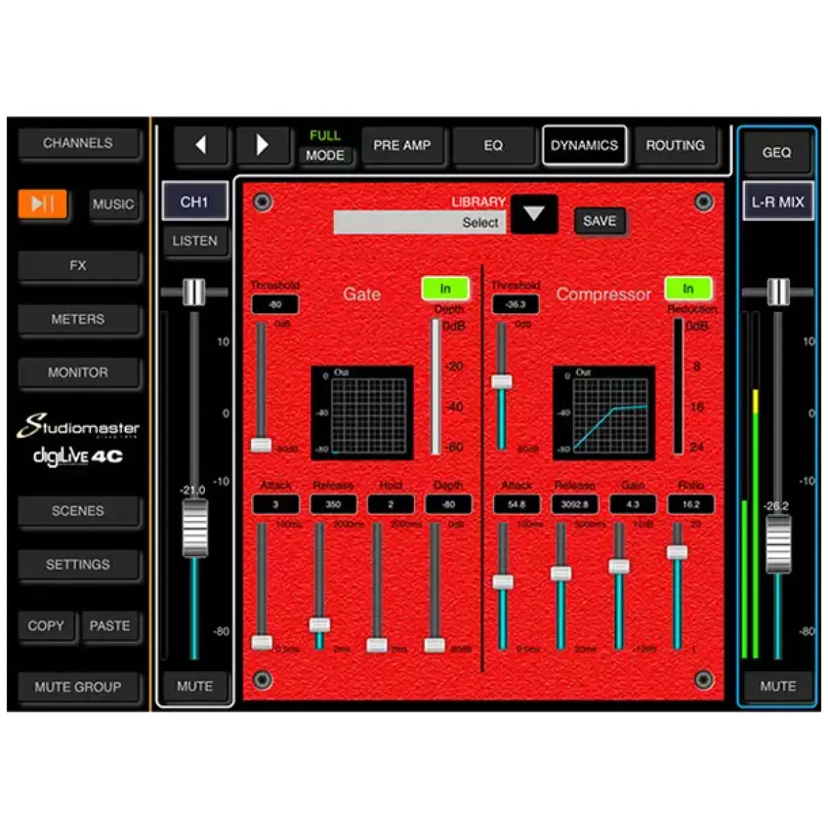 Studiomaster - DIGILIVE4C 4 Ch Digital Console - Image 5