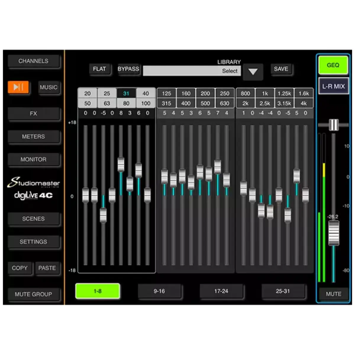 Studiomaster - DIGILIVE8C 8 Ch Digital Console - Image 5