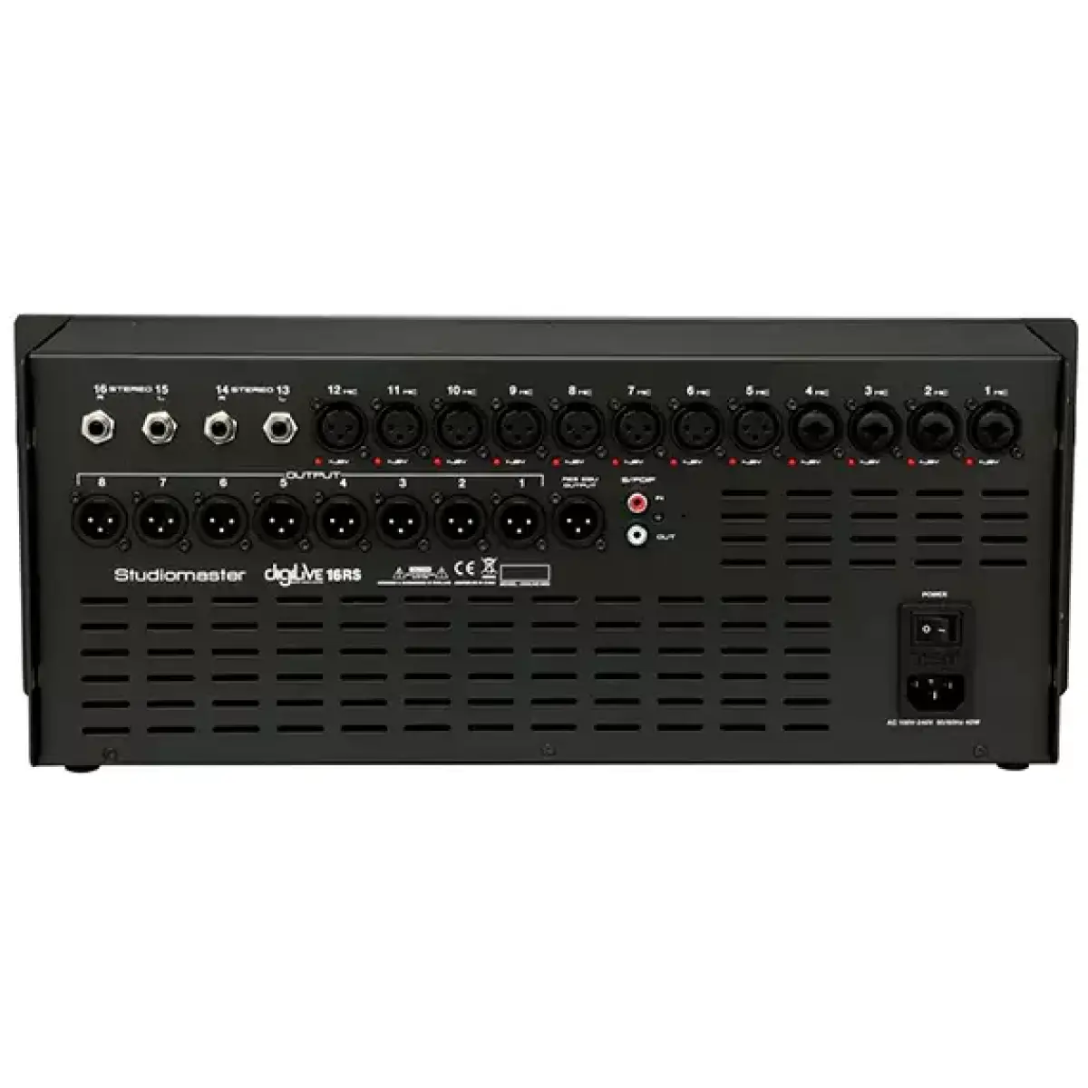 Studiomaster - DIGILIVE16RS 16 Ch Digital Console 19" - Image 2