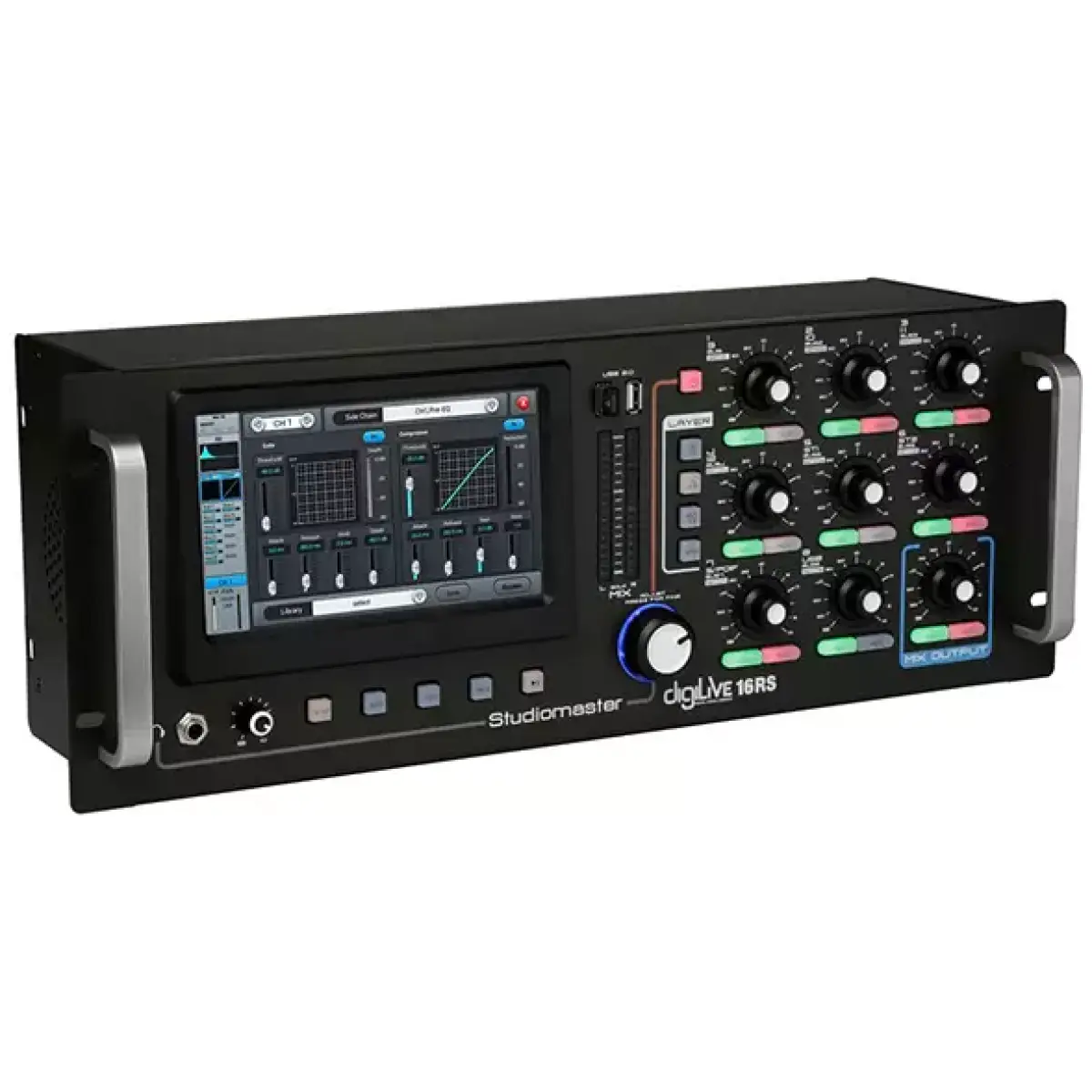Studiomaster - DIGILIVE16RS 16 Ch Digital Console 19" - Image 4