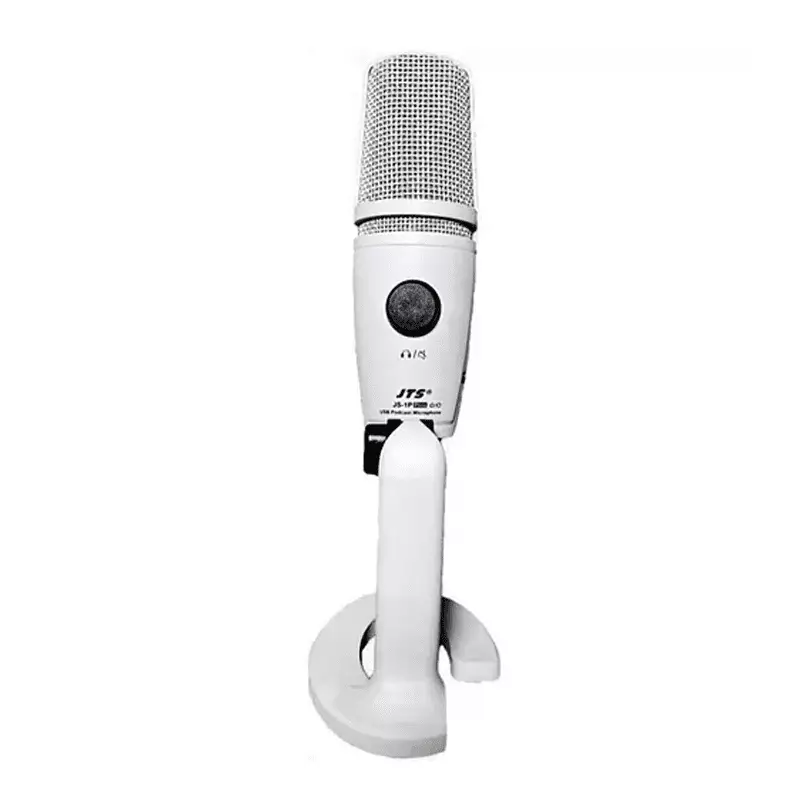 173.862JTS_1 Jts Js - 1PPLUS USB DUAL CAPSULE CONDENSER STUDIO MICROPHONE WITH SWITCH WHITE - Image 1