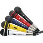 Fenton - DM120 Set Of 5 Colour Microphones