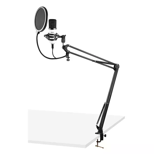 173516VX_1 Vonyx - CMS300W Studio Usb Microphone Set - Image 1
