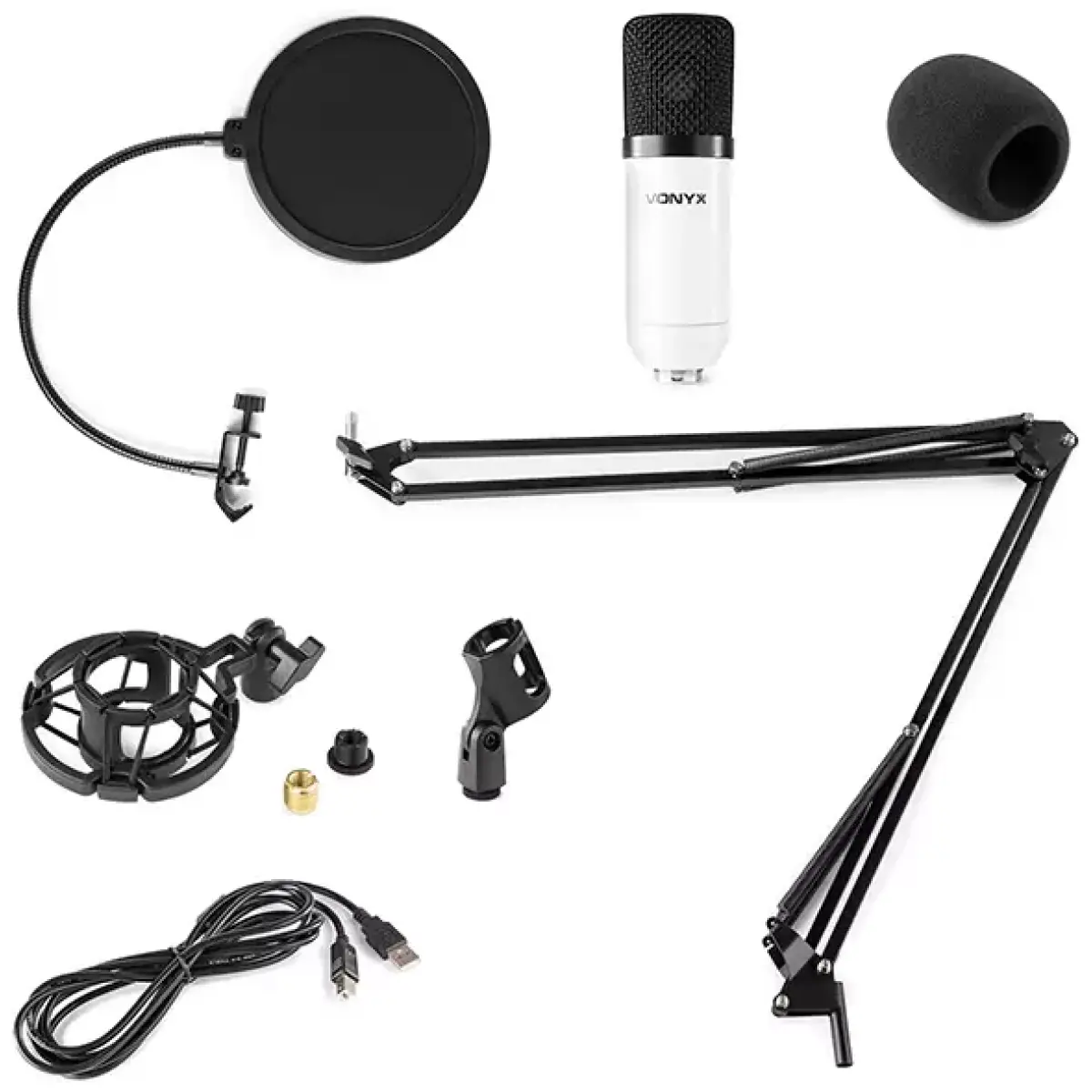 Vonyx - CMS300W Studio Usb Microphone Set - Image 2