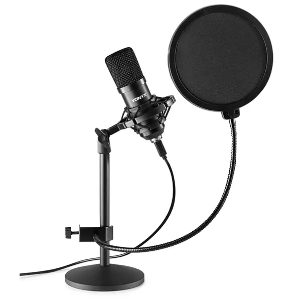 173518VX_1 Vonyx - CMTS300B Studio Usb Microphone Set - Image 1
