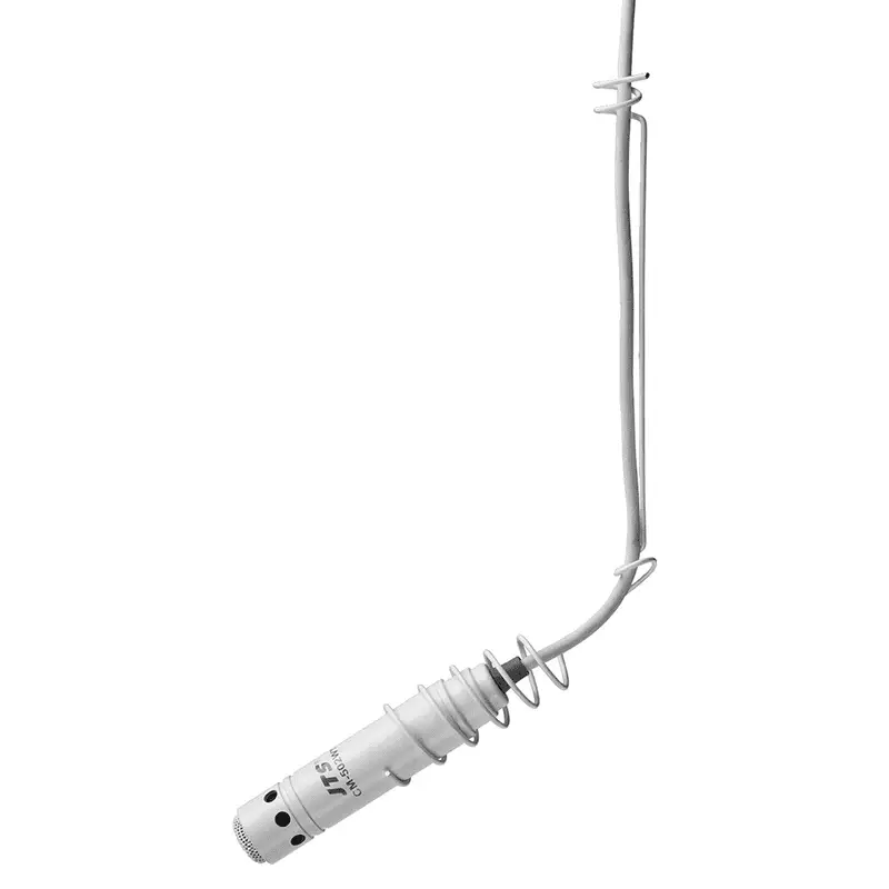 173891JTS_1 Jts - Cm - 502WT Dynamic Ceiling Choir Mic White - Image 1