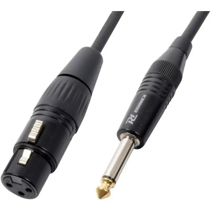 Pdc CX40 - 3 Signal Lead Xlr Female - 6.3MM Mono Male 3M