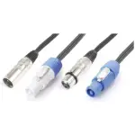 Pdc CX06 - 5 Power/signal Lead Powercon B/ Xlr Male - Powercon A/ Xlr Female 5M