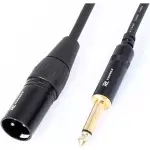 Pdc CX131 Signal Lead Xlr Male - 6.3MM Mono Male 0.15M
