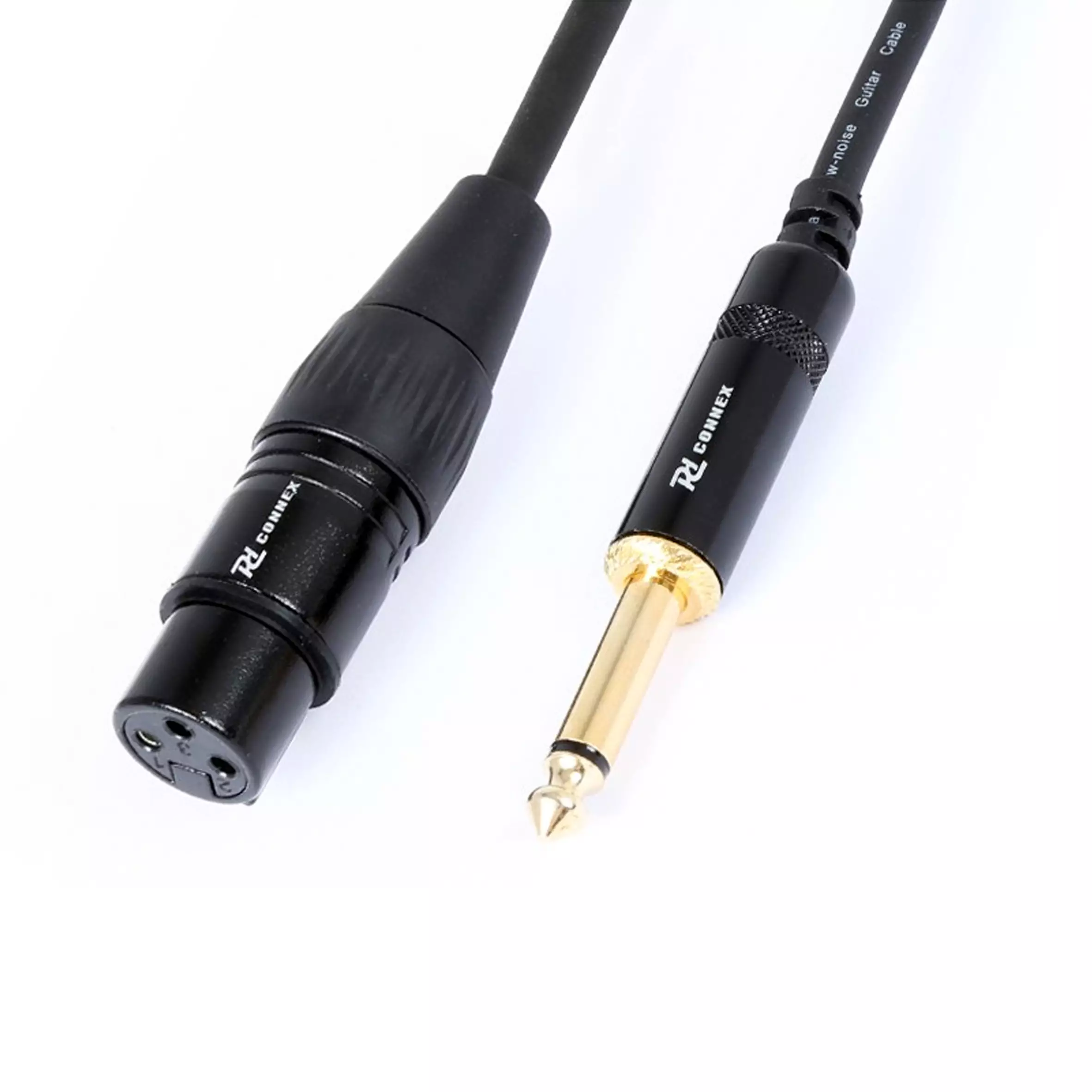 176998PDC Pdc CX135 Signal Lead Xlr Female - 6.3MM Mono Male 0.15M - Image 1