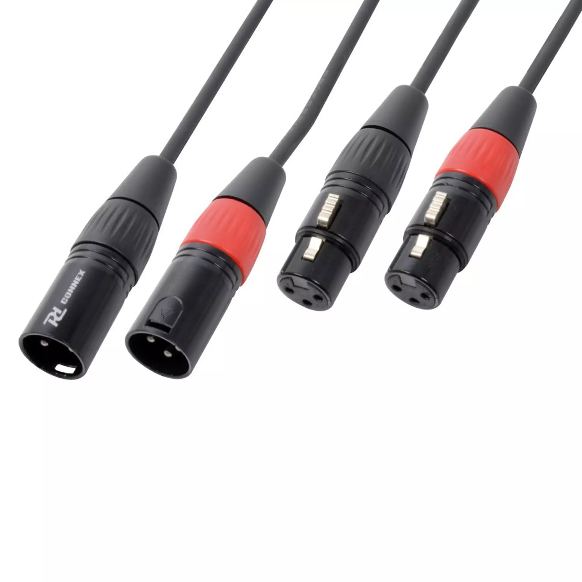 177055PDC-1 Pdc CX60 - 12 Signal Lead 2X Xlr Male - 2X Xlr Female 12M - Image 1