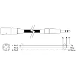 Pdc CX44 - 12 Signal Lead Xlr Male - 6.3MM Stereo Male 12M - Image 2