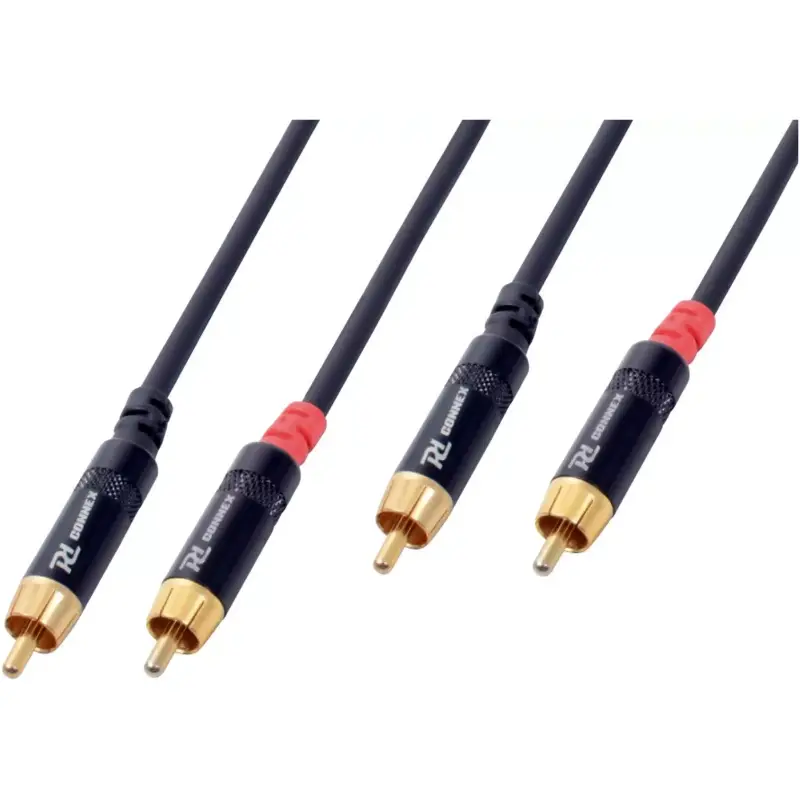Pdc CX94 - 3 Signal Lead 2X Rca Male - 2X Rca Male 3M