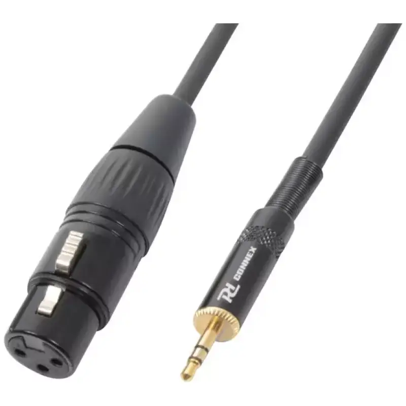 Pdc CX50 - 05 Signal Lead Xlr Female - 3.5MM Stereo Male 0.5M