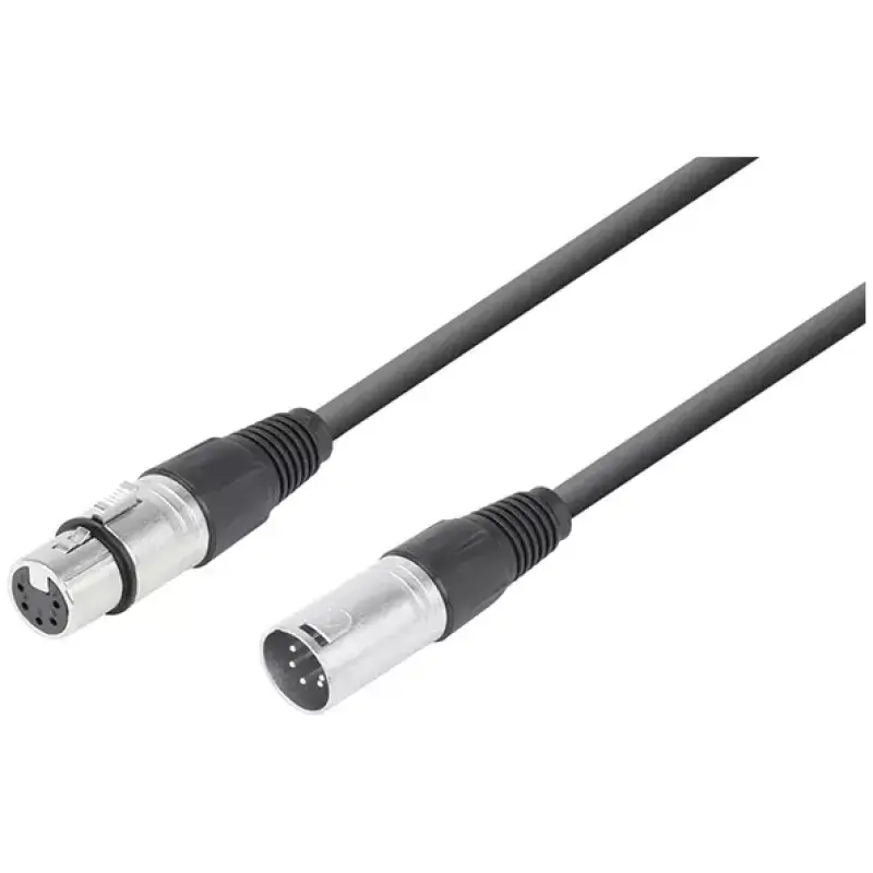 Pdc CX102 - 1 Dmx Lead 5 - Pin Xlr Male - 5 - Pin Xlr Female 1.5M