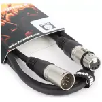 Pdc CX102 - 1 Dmx Lead 5 - Pin Xlr Male - 5 - Pin Xlr Female 1.5M - Image 2