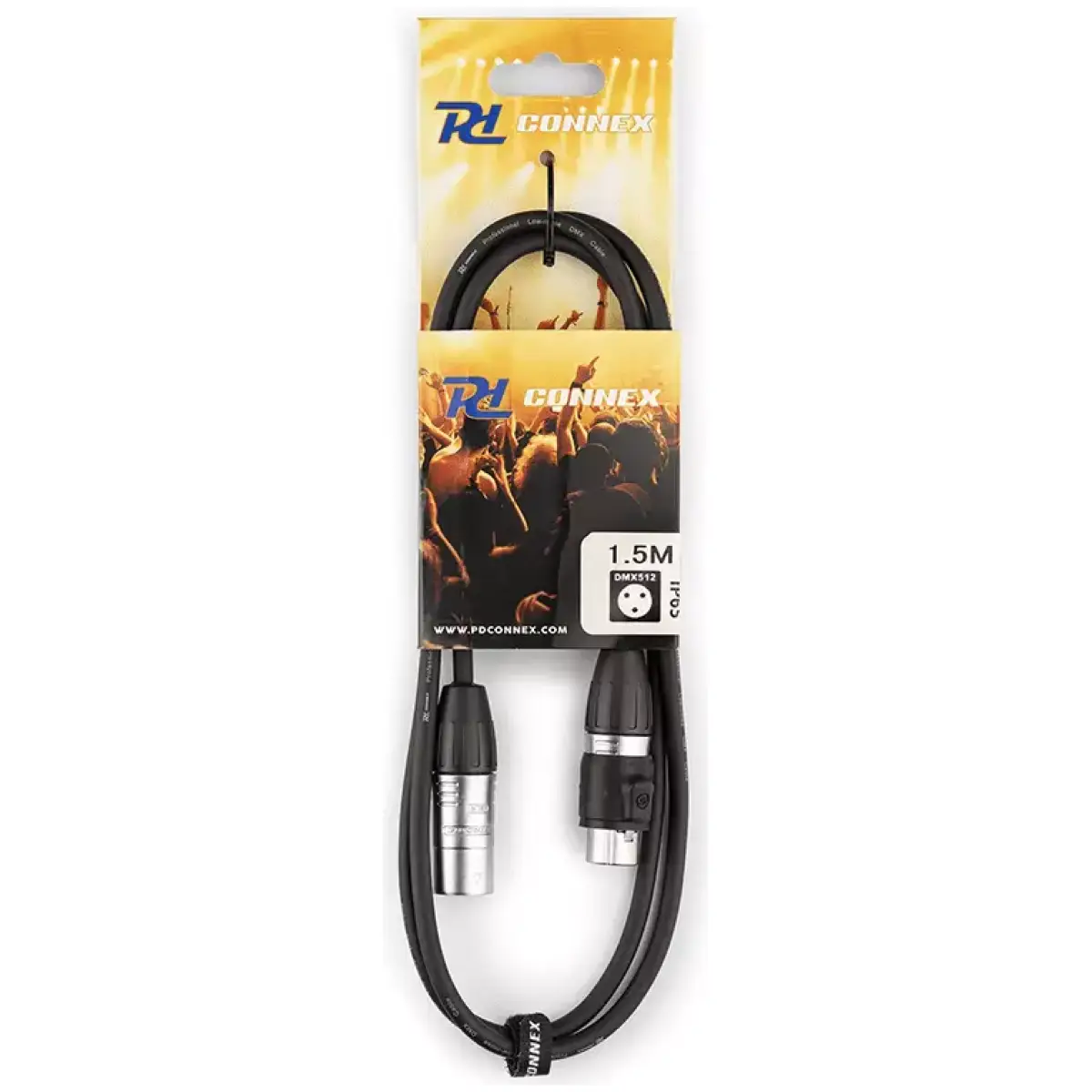 Pdc CX104 - 1 Dmx Lead Xlr Male - Xlr Female 1.5M - Image 6