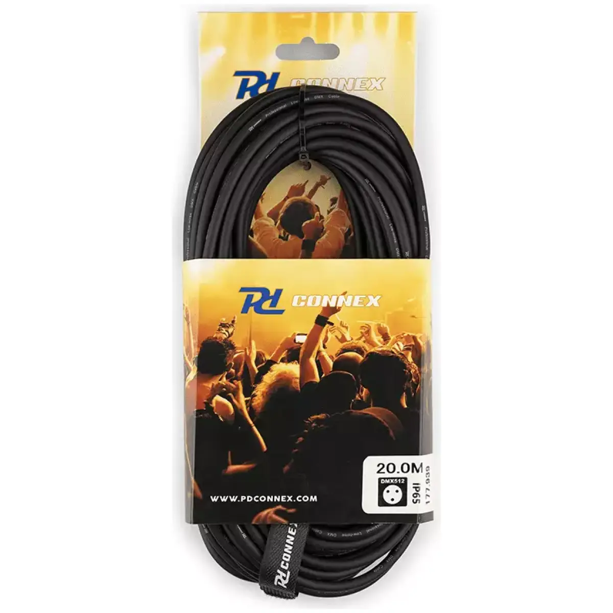 Pdc CX104 - 20 Dmx Lead Xlr Male - Xlr Female 20M - Image 5