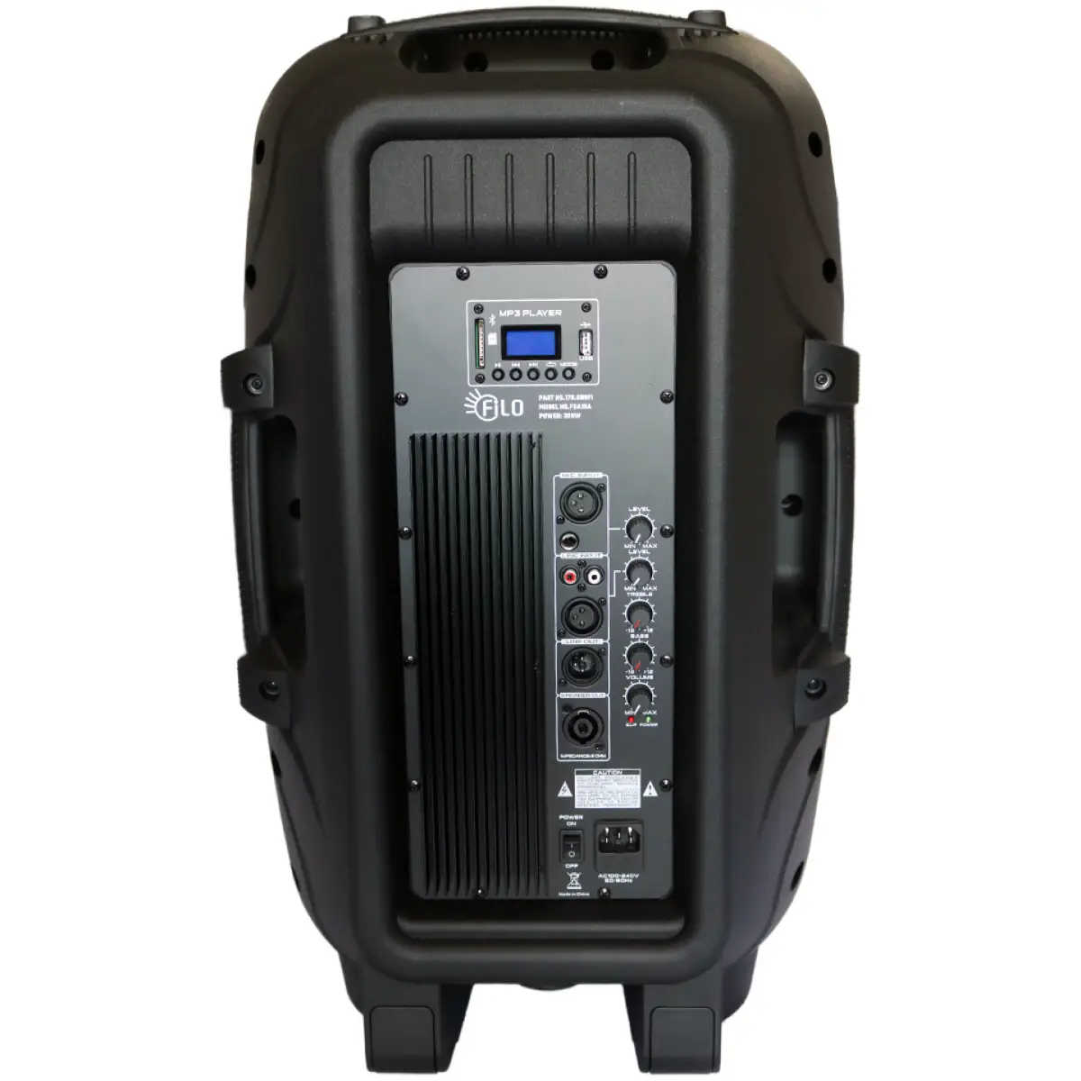 FILO FDA15A ACTIVE MOULDED SPEAKER MP3/USB/SD/FM/BT 15in 200W - Image 2