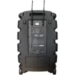 FILO FDA12PA PORTABLE PA 2x UHF MICS/MP3/USB/SD/FM/BT 12INCH - Image 2