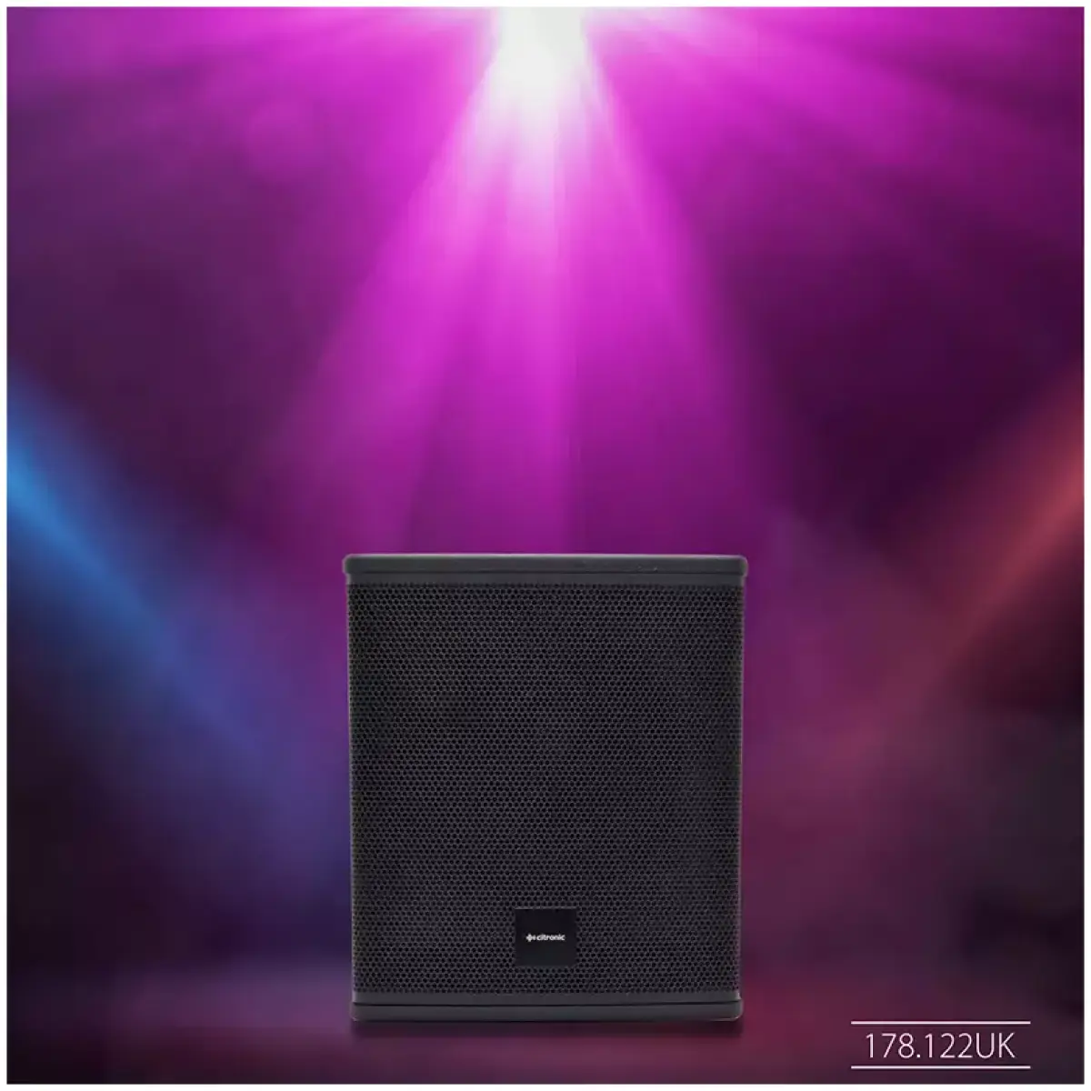 Citronic Casa 12BA Active Subwoofer Speaker 12IN Black 400W 8 Ohm - Image 7