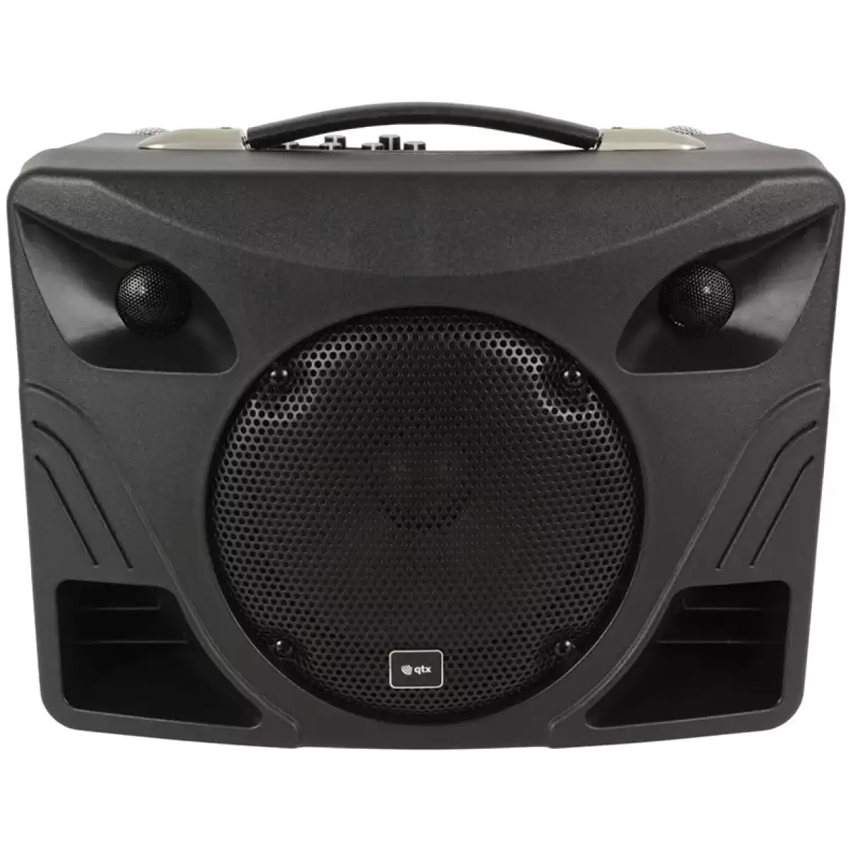 Qtx Delta - 50 Active Portable Pa Speaker 8IN Black 50W 8 Ohm - Image 2