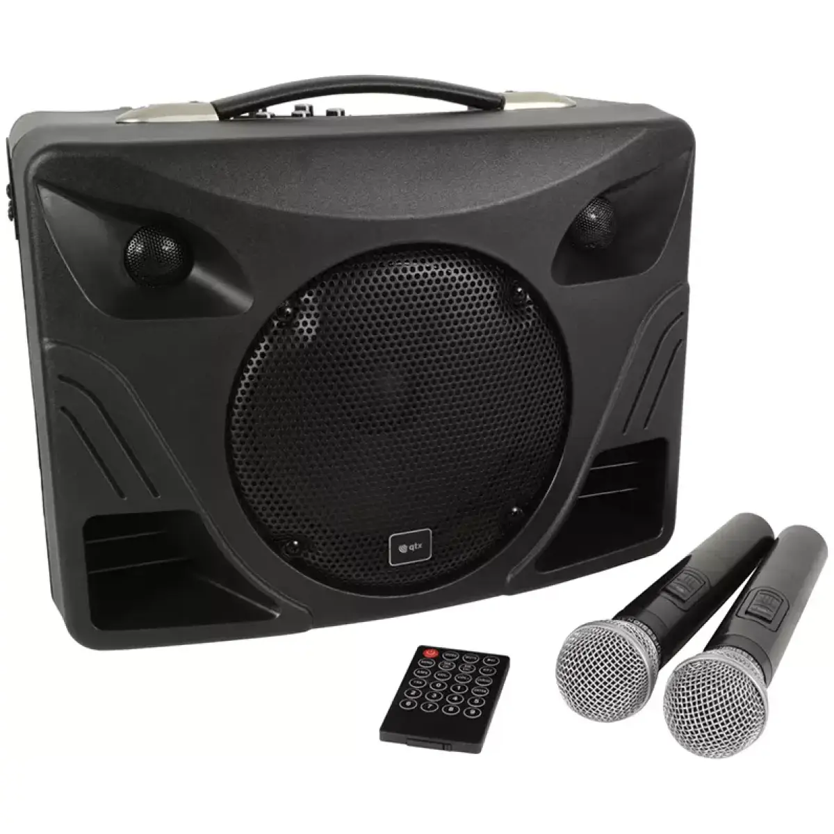 Qtx Delta - 50 Active Portable Pa Speaker 8IN Black 50W 8 Ohm - Image 3