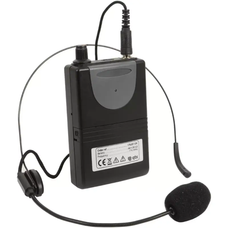 Qtx QRNM2 Replacement Bodypack Microphone Vhf 175.0MHZ