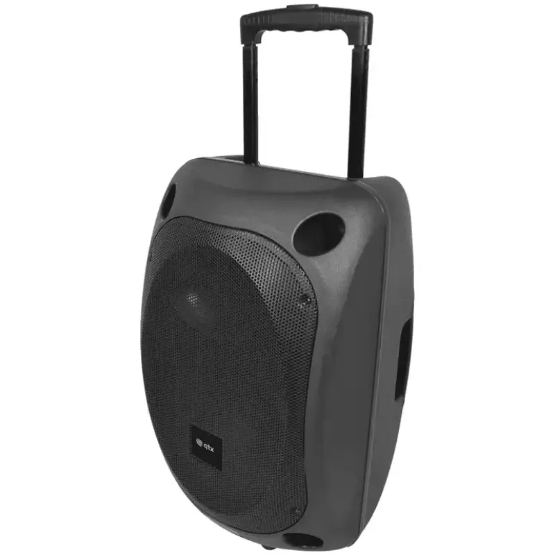 Qtx Qova - 12PA ACTIVE PORTABLE PA SPEAKER 12IN BLACK 50W 8 OHM