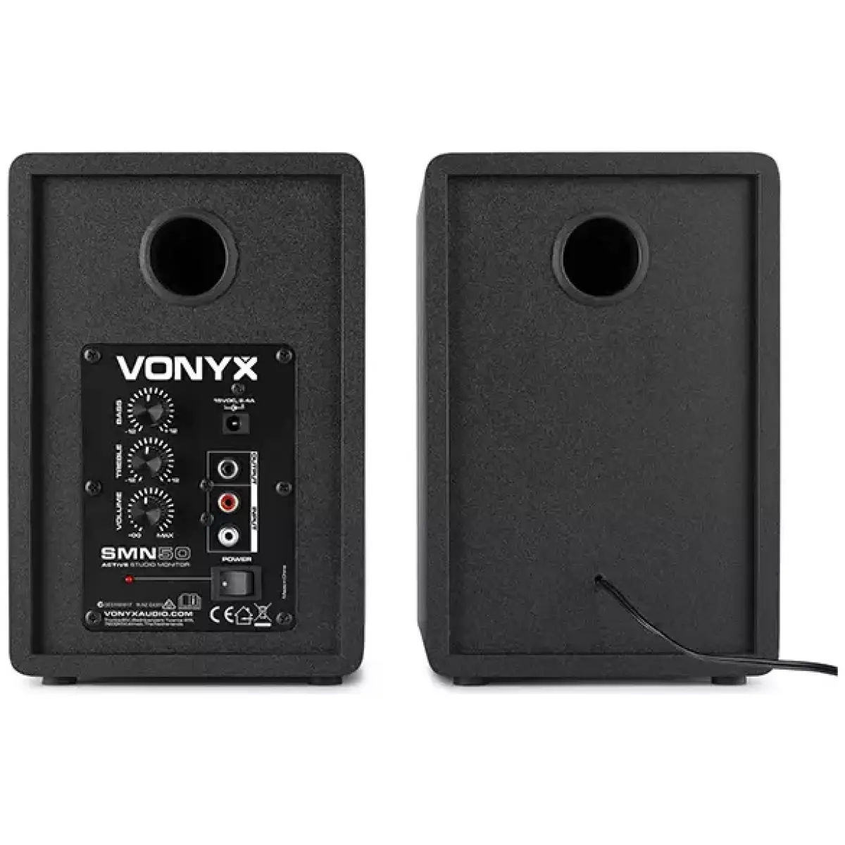 Vonyx - SMN50W Active Studio Monitor 5IN Pair - Image 4