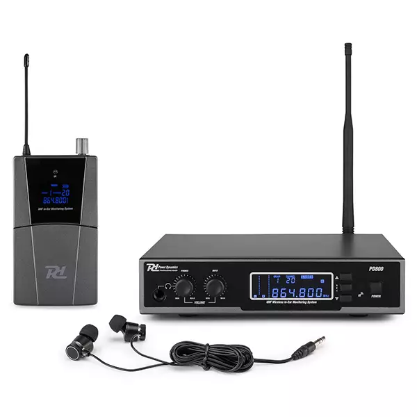 179001PDM_1 Power Dynamics PD800 In - Ear Monitoring System Uhf 863 - 865MHZ - Image 1