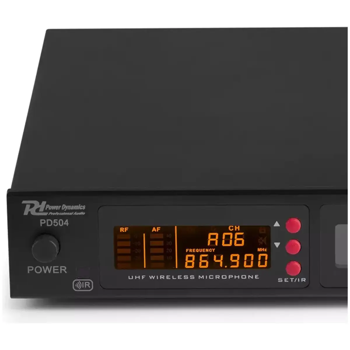 Power Dynamics PD504B Quad Lapel Microphone Uhf - Image 7