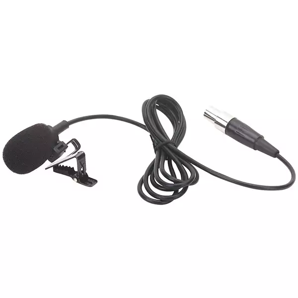 179106_1 Power Dynamics PDT1 Lapel Microphone Black Mini Xlr - Image 1