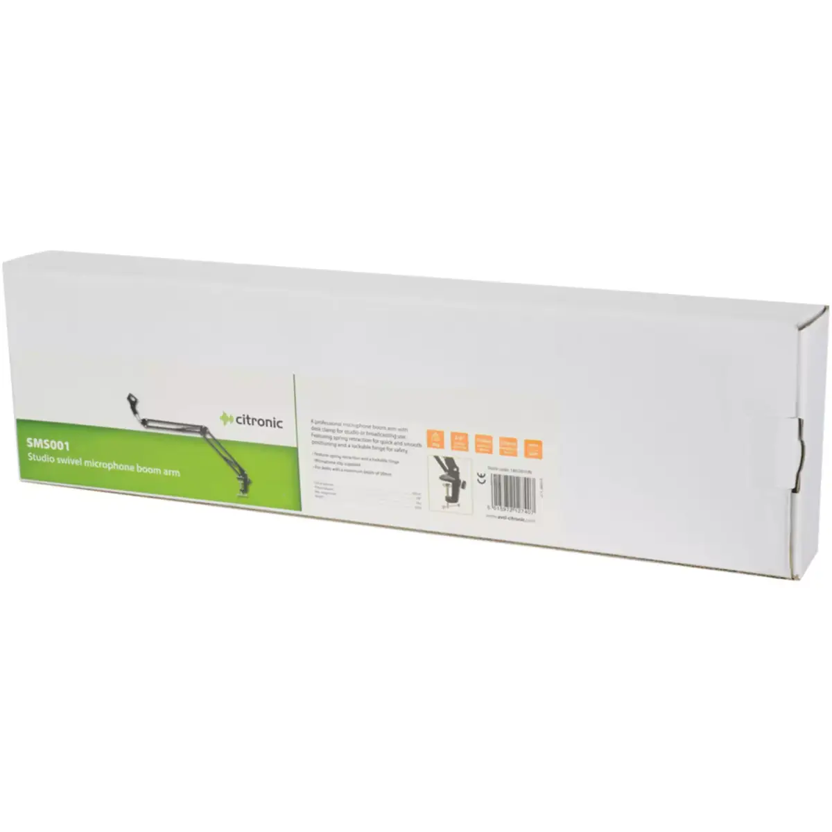 Citronic - SMS001 Studio Swivel Microphone Boom Arm - Image 6