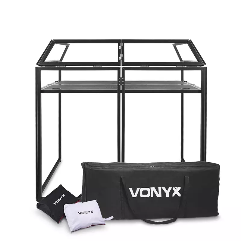180033VX_1 Vonyx - DB3 Pro Dj Booth System - Image 1