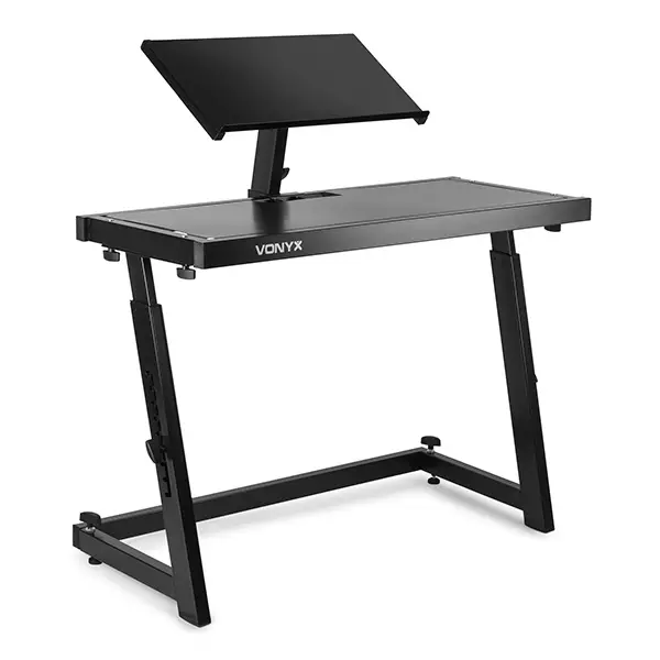 180037VX_1 Vonyx - DB10 Mobile Dj Stand - Image 1