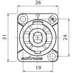 Magicfx Paper Snowflakes White