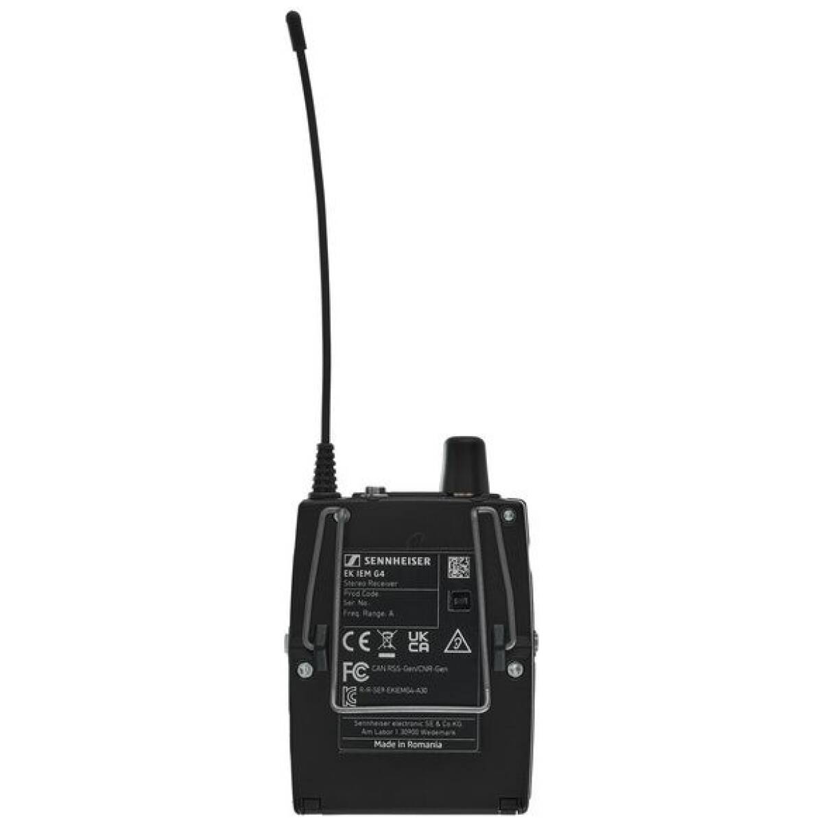 Sennheiser EK IEM G4-A1 Monitor Receiver Evolution Wireless G4, 470–516 MHz - Image 2
