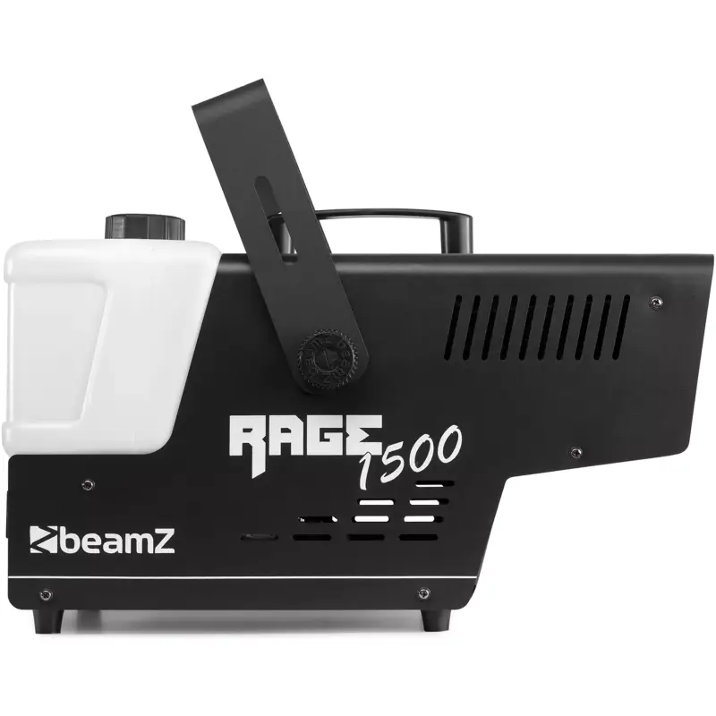 Beamz RAGE1500LED Smoke Machine 1500W Rgb 6X 9W Wireless Remote