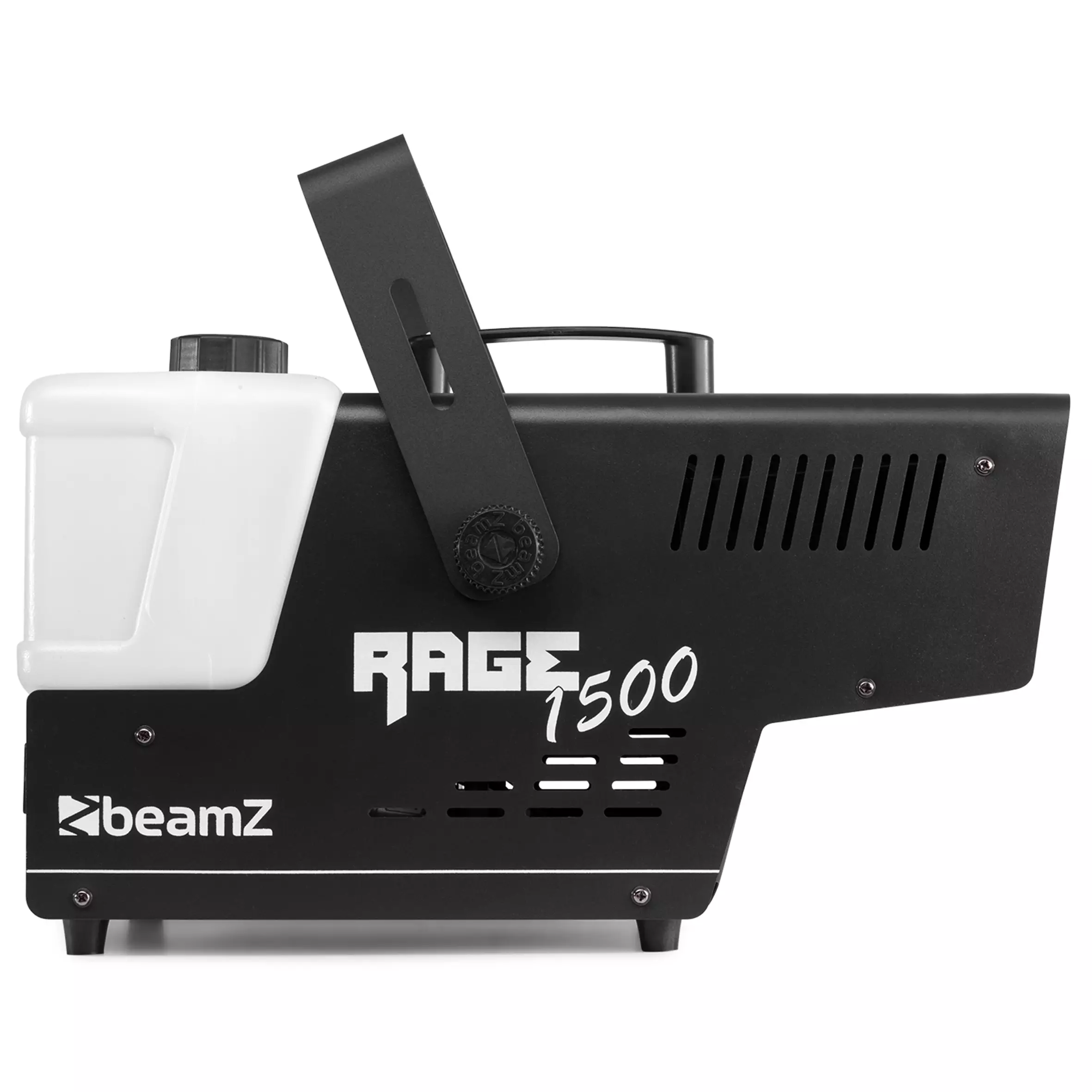 23280B_1 Beamz RAGE1500LED Smoke Machine 1500W Rgb 6X 9W Wireless Remote - Image 1
