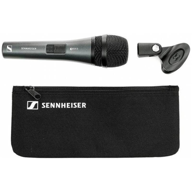 Sennheiser E 835  Dynamic Cardioid Vocal Microphone – XLR-3
